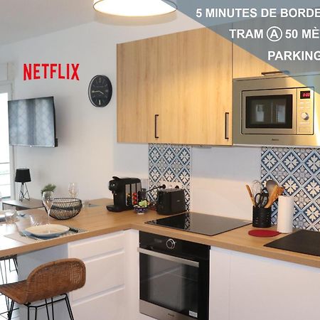 Апартаменты Les Cedres -Tram A 50 Metres, Bordeaux A 5 Minutes, Parking Сенон Экстерьер фото